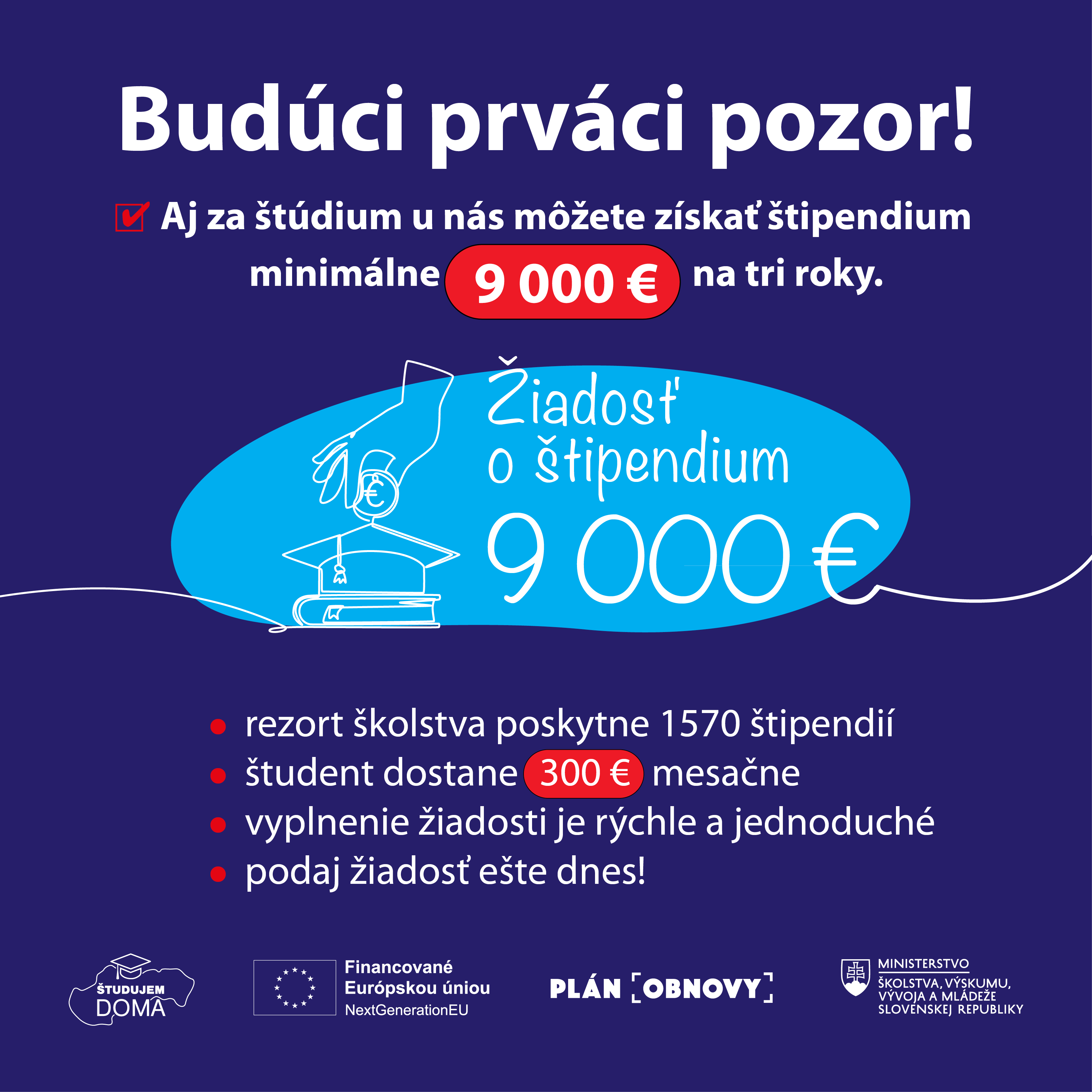 21062024 ponuka stipendia pre buducich prvakov